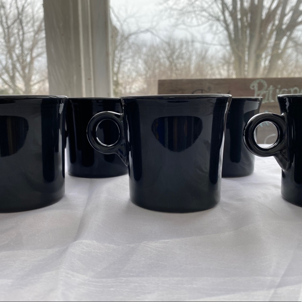 Fiesta Ware Slate Ring Mugs